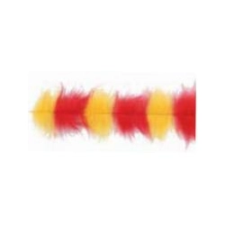 Soldarini Two Tone Pike Brush 7 red yellow